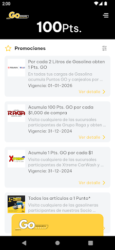 Go Benefits Rewards Screen 2