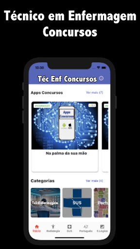 Android application Téc Enfermagem Concursos screenshort