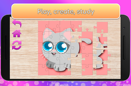 Kids Games for Girls. Puzzles