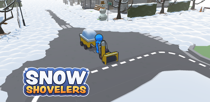 Snow shovelers – simulation