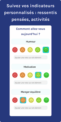 Android application Jardin Mental (Mon Suivi Psy) screenshort