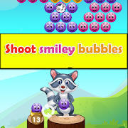 Shoot smiley bubbles  Icon