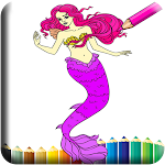 Cover Image of Download Mermaid Coloring Book 3.0 APK