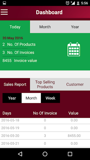 Android application SuperSHOP screenshort