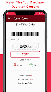 Doordash Promo Code & Coupons::Appstore for Android