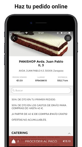 Android application Panishop screenshort