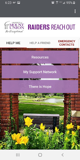 Mount Union Raiders Reach Out Screen 2