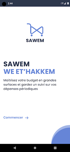 Android application Sawem screenshort