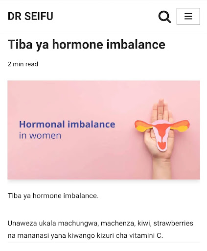 Android application Dr Seifu screenshort