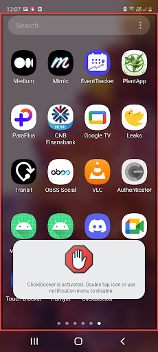ClickBlocker Screen 3