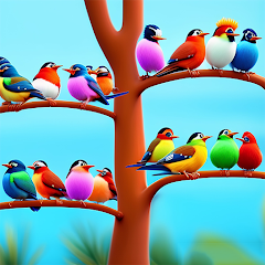 Color Bird Sort Puzzle Games MOD