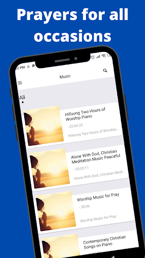Android application Prayers for all occasions screenshort