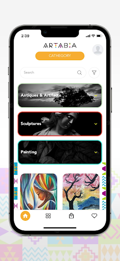 Android application Art Arabia Artabia screenshort