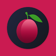 iPlum Black Round Icon Pack v2.8 APK Patched