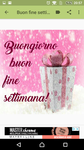 Buon fine settimana Screen 2