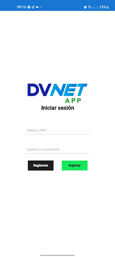 Android application Dvnet App screenshort