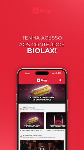 Android application Biolax Mobile screenshort
