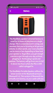 MusiBaby Speakers Guide