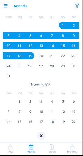 Android application Fieldlink Enterprise screenshort