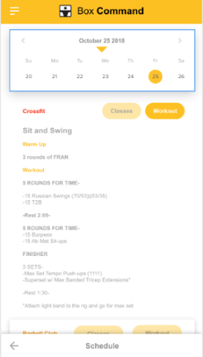 Android application ATBS Box Command screenshort