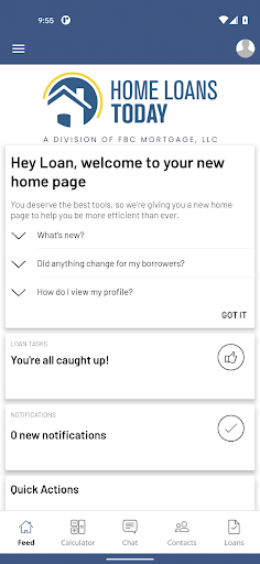 Android application Home Loans Today screenshort