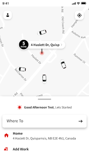 River Valley Taxi Screen 2