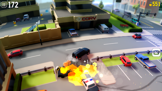 Reckless Getaway 2: Car Chase Screenshot