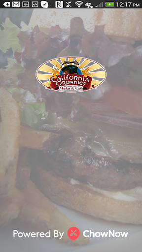 Android application California Organics screenshort