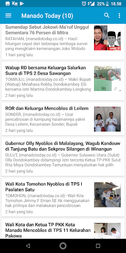 Koran Manado ( Berita Manado S Screen 2