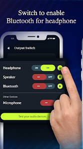 Captura 2 Audio Switch & Audio Test android