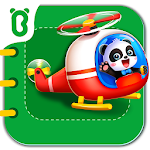 Cover Image of Download Baby Panda's Book of Vehicles  APK