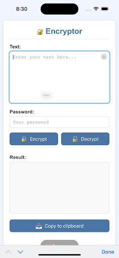 App preview