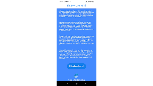 Fix My Life Mini Screen 2