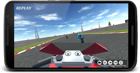 Racing bike rivals - real 3D r Screenshot