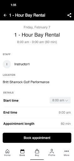 GolfTee Screenshot 3 - AppWisp.com