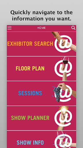 Android application 2024 Unified Symposium screenshort
