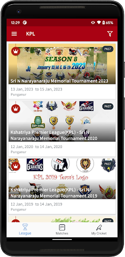 KPL - Kshatriya Premier league Screen 3