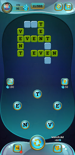 Word Hunter - Crossword Puzzle Screen 3