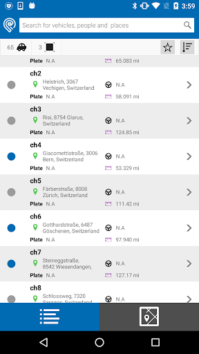 Android application Eagle Fleet screenshort