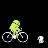 Droid Live Wallpaper bicycle icon
