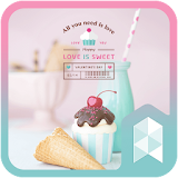 Love is sweet Launcher theme icon