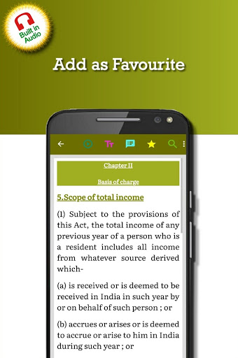 Income Tax Act 1961 Screen 3