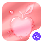 Pink Phone -- APUS Launcher Free Theme Apk