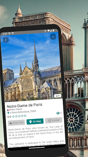QuideApp - Travel Guide Screen 2