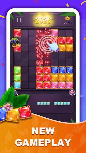 Android application Block Puzzle - rainbow cube screenshort