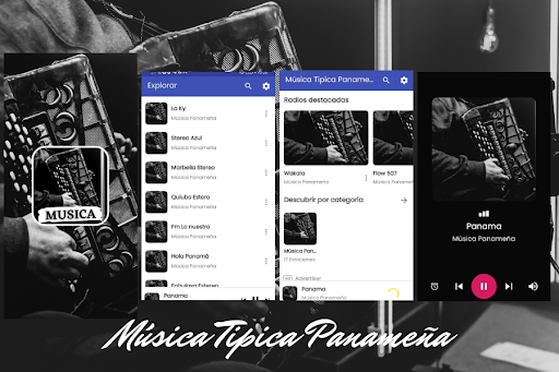 Android application Música Tipica Panameña Cancion screenshort