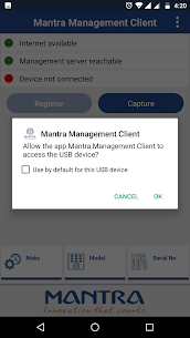 Mantra Management Client For PC installation