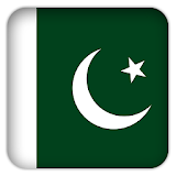 Selfie with Pakistan flag icon