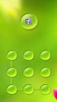 screenshot of AppLock Live Theme WaterDrop
