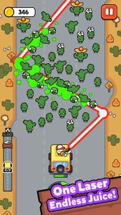 Fruit Smashers: Gun Rush - Screenshot 3